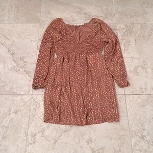 Liberty Love Rust Floral Dress